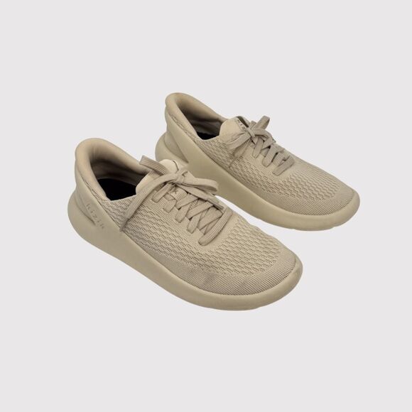 KIZIK Roamer Adult Shoes Beige Athletic Low Top Running Sneakers Men 8 Women 9.5 - Picture 2 of 10